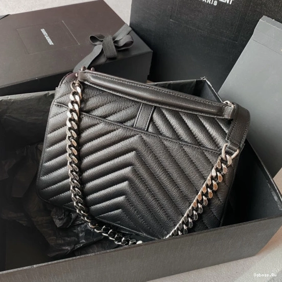 leather bag-24*17*6.5cm Medium shoulder YSL 0709